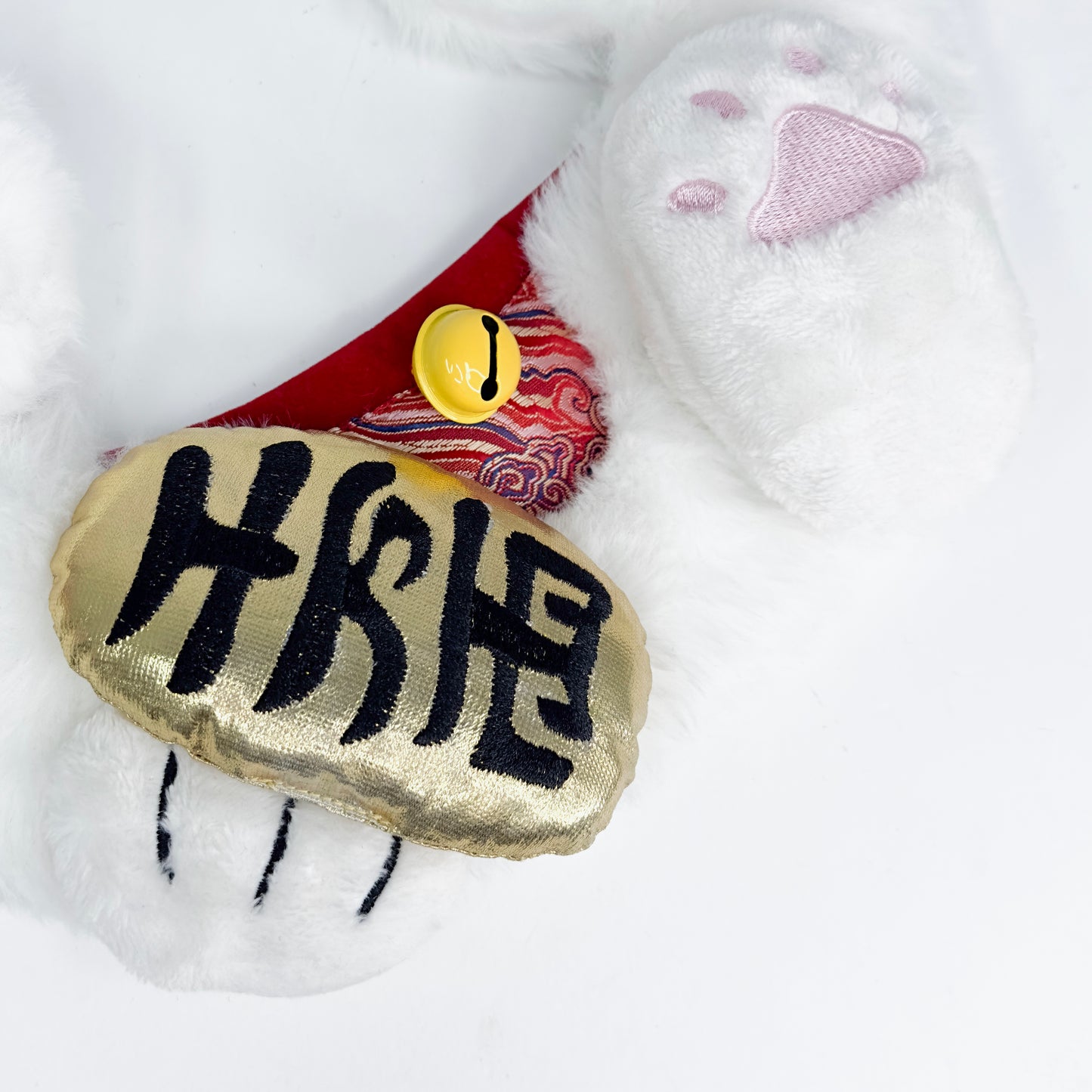 Fortune Cat Pet Bib Collar - Lunar New Year Lucky Accessory (Dogs & Cats)