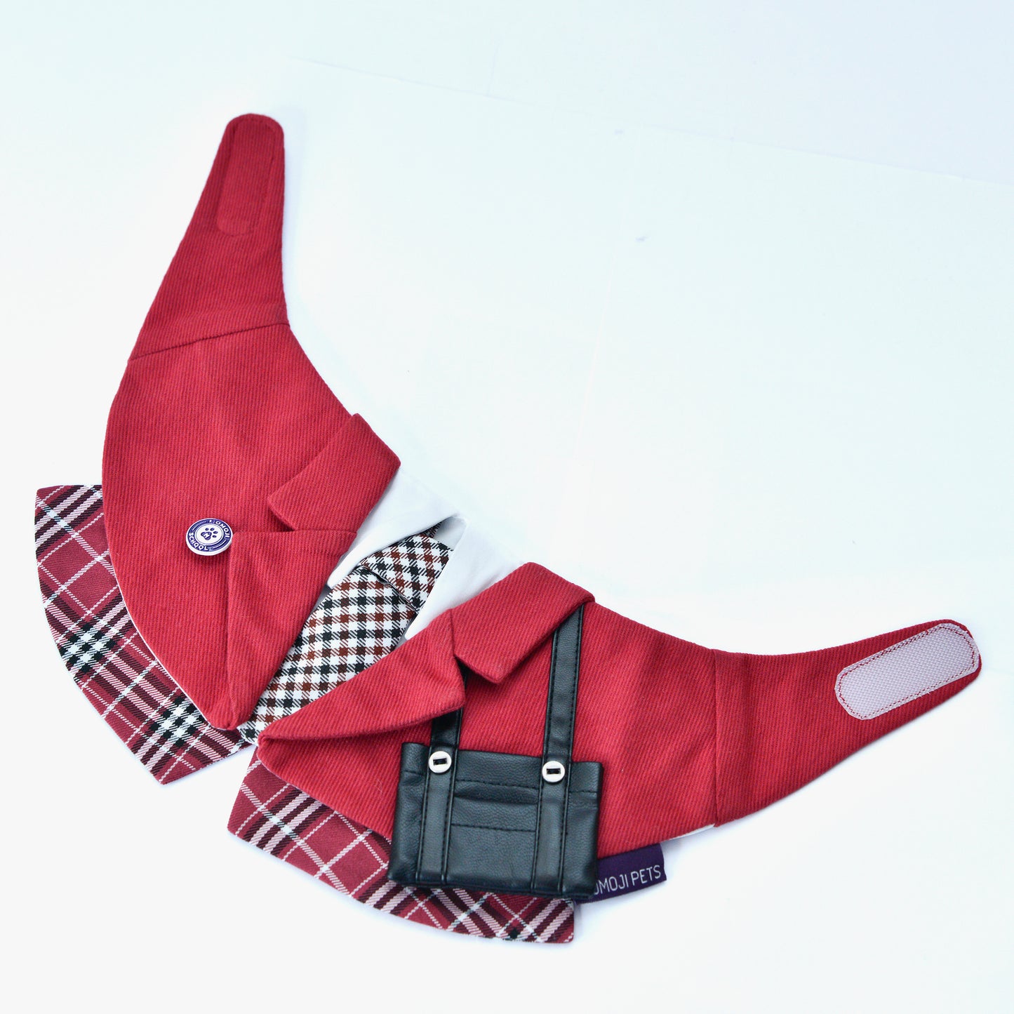 Morrison Hill Boys Decorative Pet Bib Collar – Preppy Outfit for Cats & Dogs
