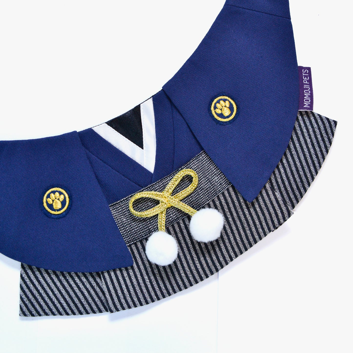Nippori Pet Bib – Japanese Kimono-Inspired Dog & Cat Collar