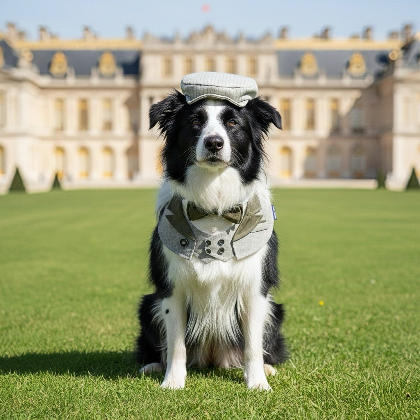 **Pre-Order** Versailles (2-Charcoal Grey) | Pet Hat