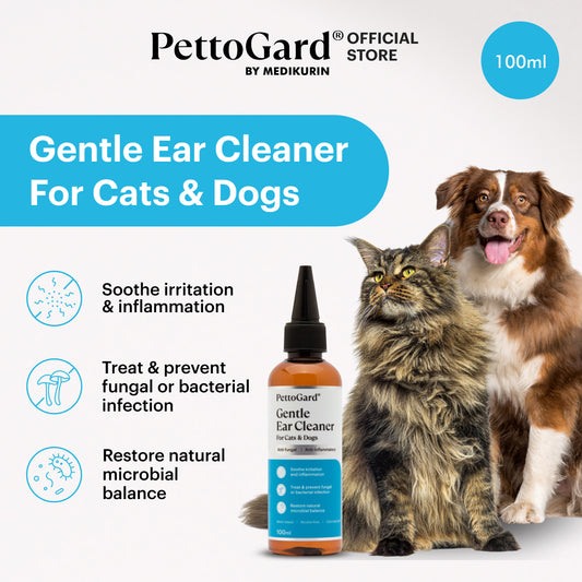 Gentle Ear Cleaner (Anti-Fungal & Anti-Inflammatory) 100ml