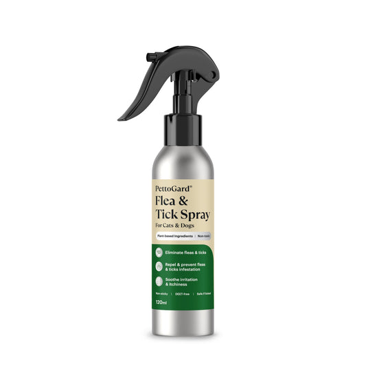 Flea & Tick Spray (Plant-Based Ingredients) DEET-Free 120ml