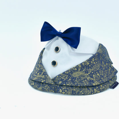 Tonnochy Formal Pet Bandana – Classic Tux Bow Design for Dogs & Cats
