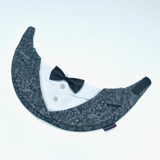 Tonmochy Formal Pet Bandana – Classic Tux Bow Design for Dogs & Cats