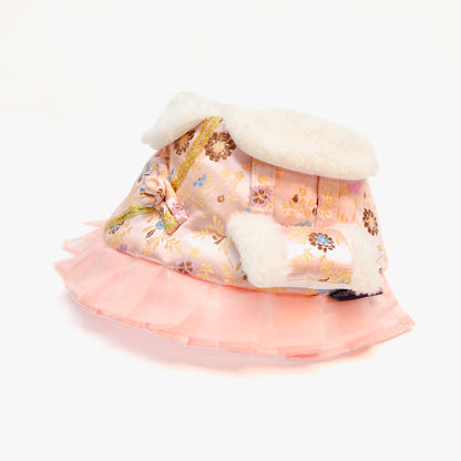 Jade Cosmos Pink Pet Bib Collar – Chinese New Year Edition