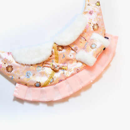 Jade Cosmos Pink Pet Bib Collar – Chinese New Year Edition