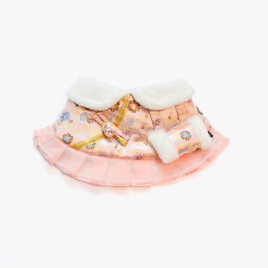 Jade Cosmos Pink Pet Bib Collar – Chinese New Year Edition