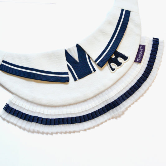 Sharapawwa Pet Bandana – Sporty Preppy Style for Cats & Small Dogs