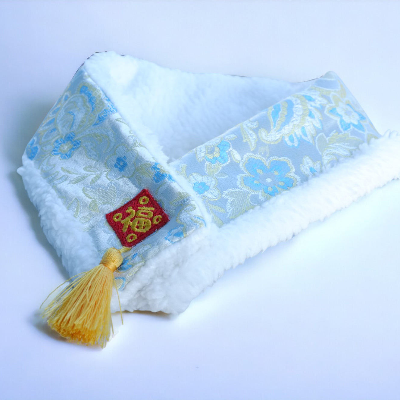 Fiesta Orchid Blossom Lunar New Year Pet Bandana (Dogs & Cats)