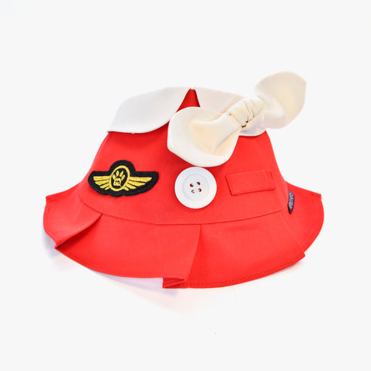 Momoji Air Nectarine Pet Bandana – Bright Outfit for Cats & Small Dogs