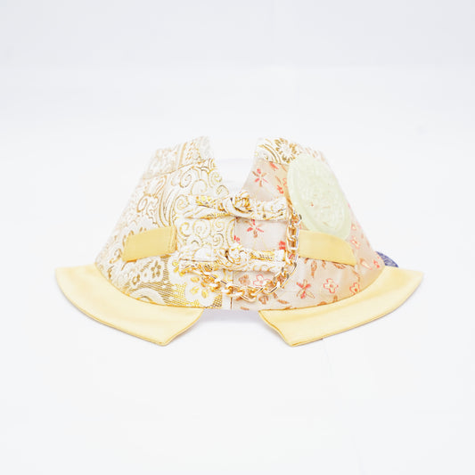 Noble Jade Pet Bib Collar | Chinese New Year Festive Pet Accessory