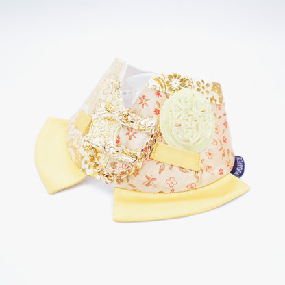 Noble Jade Pet Bib Collar | Chinese New Year Festive Pet Accessory