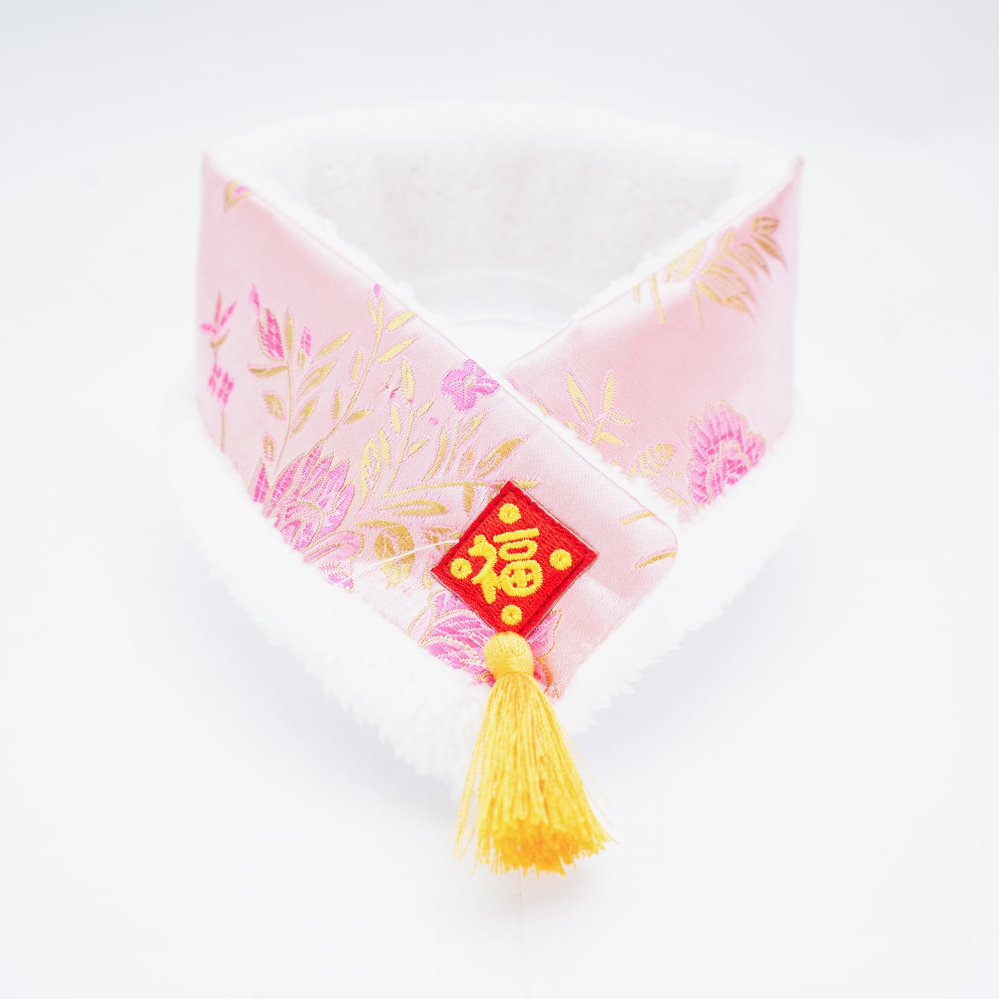 Fiesta Orchid Blossom Lunar New Year Pet Bandana (Dogs & Cats)