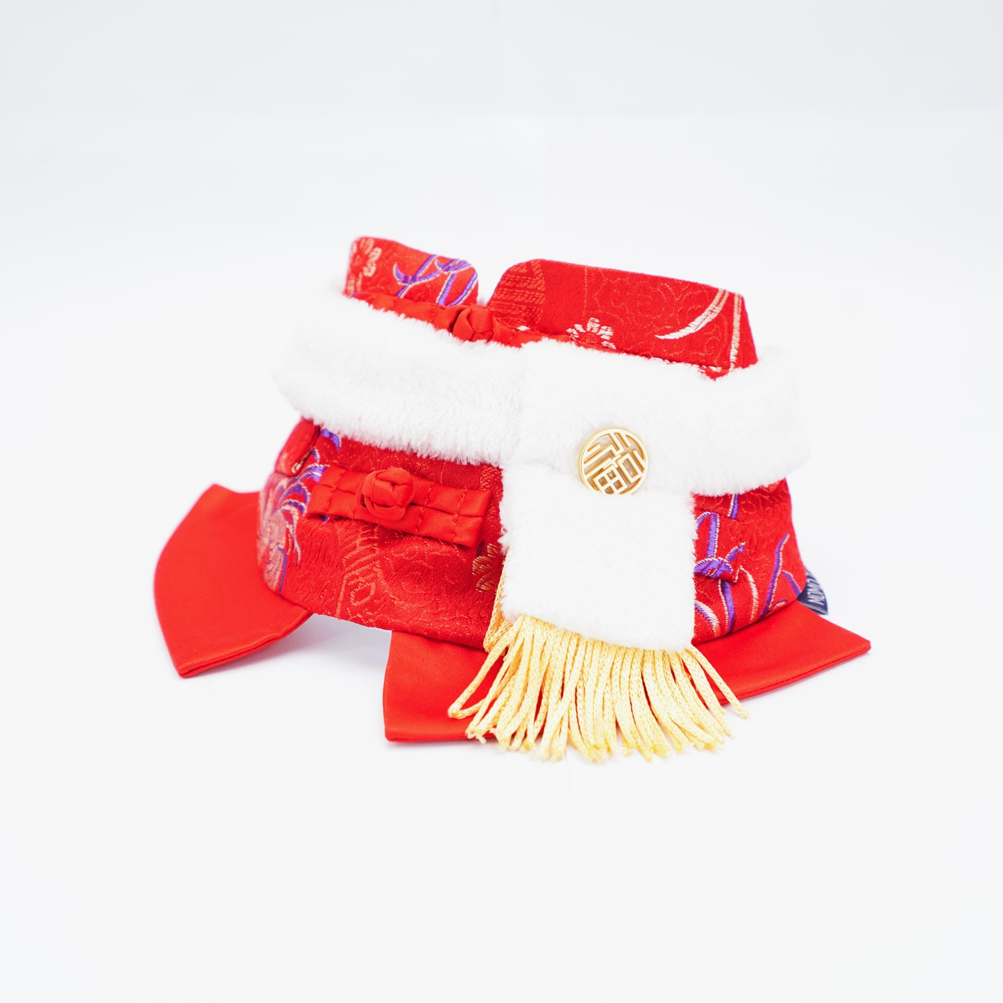 Valor Vermilion Red Pet Bib Collar – Chinese New Year Edition