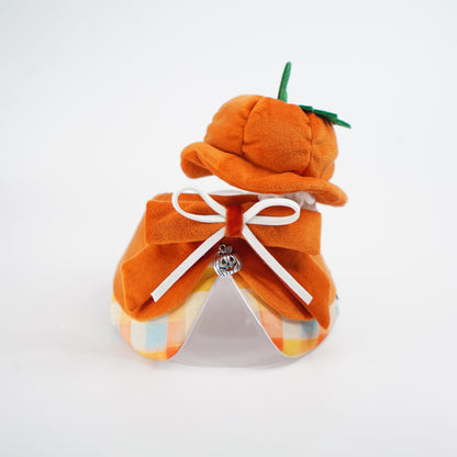 Pumpkin Scholar Hat (1-Harvest Pumpkin) | Pet Hat
