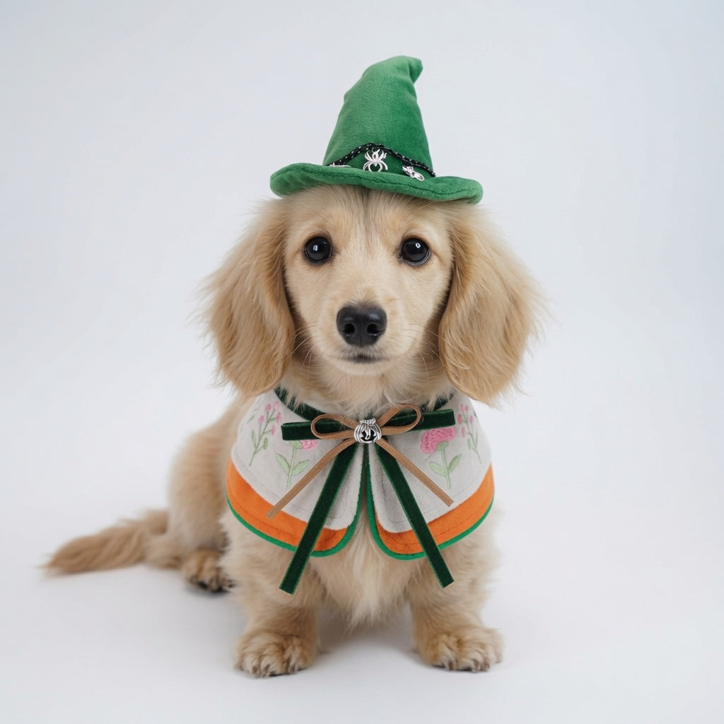 Witch's Alchemist Hat (1-Enchanted Emerald) | Pet Hat