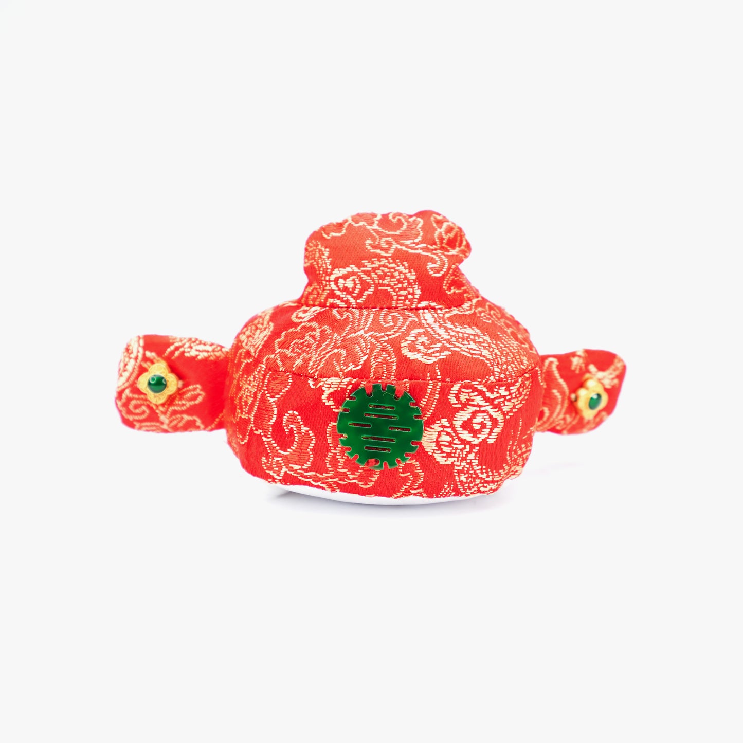 Crimson Jade Chinese Style Pet Hat – Lunar New Year (Dogs & Cats)