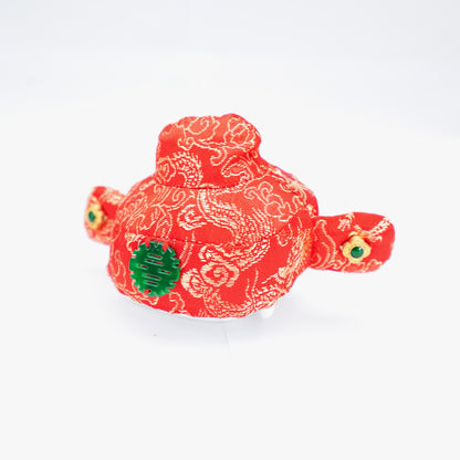 Crimson Jade Chinese Style Pet Hat – Lunar New Year (Dogs & Cats)