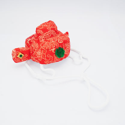 Crimson Jade Chinese Style Pet Hat – Lunar New Year (Dogs & Cats)