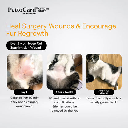 Antimicrobial Skin Care & Wound Spray for Cats 100ml